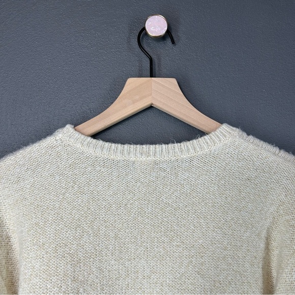 Oshkosh B'gosh Girls Cream and Gold Knitted Sweater - Picture 4 of 7